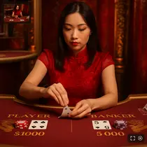 Shazam - Live Baccarat - Real Dealer Card Game